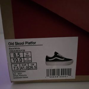 Old Skool Platform Vans